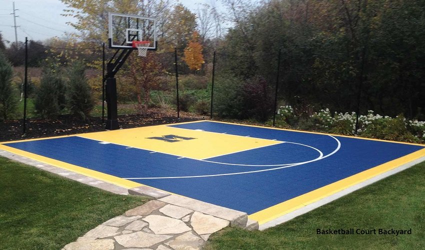 Basketball Court Backyard