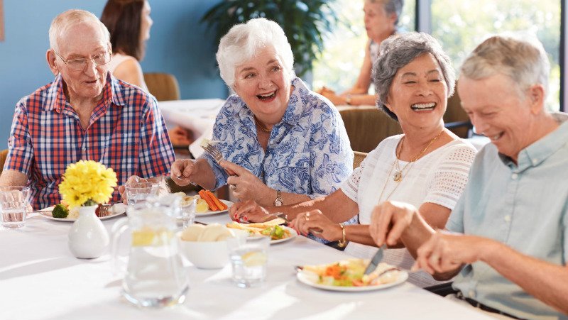 What is a residential aged care?
